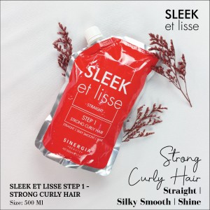 Sleek et Lisse Step 1 - Strong Curly Hair 500 Ml